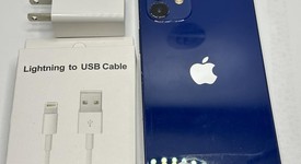 Good
													Apple iPhone 12 - Unlocked, Blue, 128 GB, A2172, photo 5 of 6