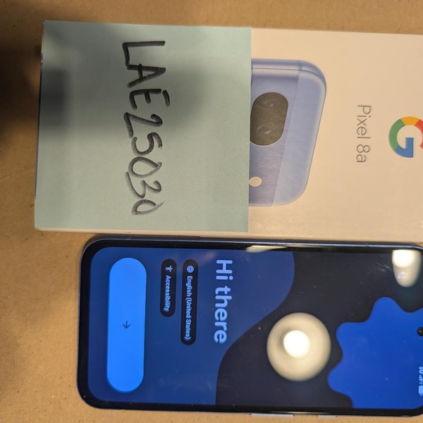 Google Pixel 8a - Unlocked, 128 GB, Bay, 8 GB, G8HHN, mmWave 5G