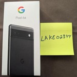 New Google Pixel 6a - Unlocked, 128 GB, Charcoal, 6 GB, GX7AS