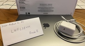 Good
													MacBook Air 2020 - 13" - Apple M1, Gray, 256 GB, 8 GB, photo 2 of 6