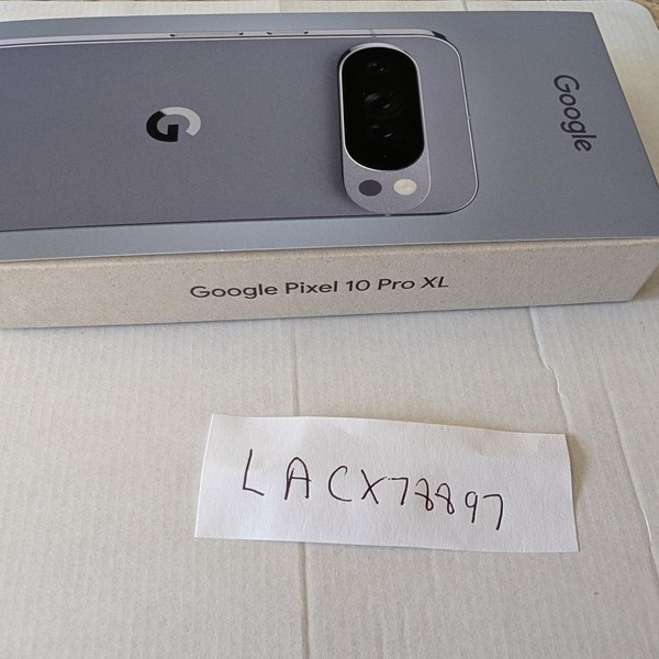 Google Pixel 10 Pro XL - Unlocked, 256 GB, Moonstone, GUL82