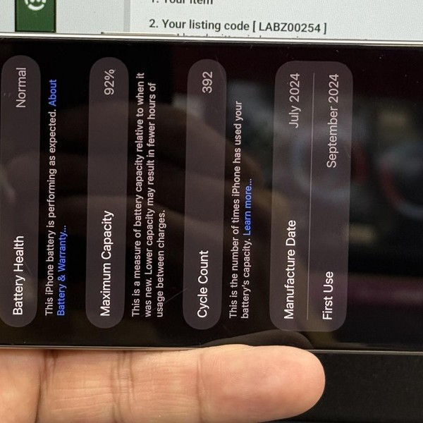 Apple iPhone 16 Pro - Unlocked, 256 GB, Natural, A3083