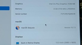 Good
													MacBook Air 2020 - 13" - I3, Gold, 256 GB, 8 GB, photo 3 of 9