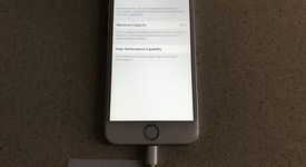 Good
													Apple iPhone 6 - AT&T, Silver, 64 GB, A1549, photo 4 of 5