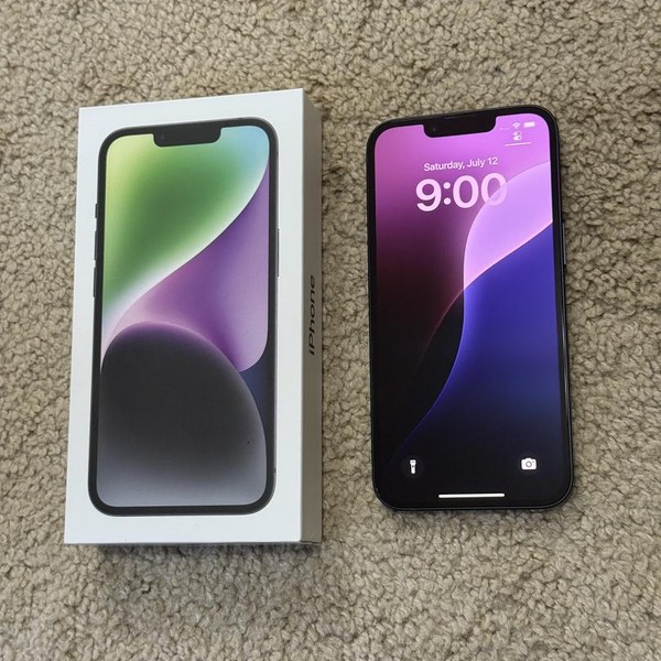 Apple iPhone 14 - TracFone, 128 GB, Midnight, A2649