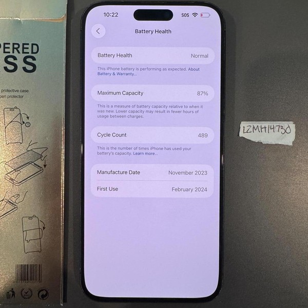 Apple iPhone 15 Pro Max - Unlocked, 512 GB, Black, A2849