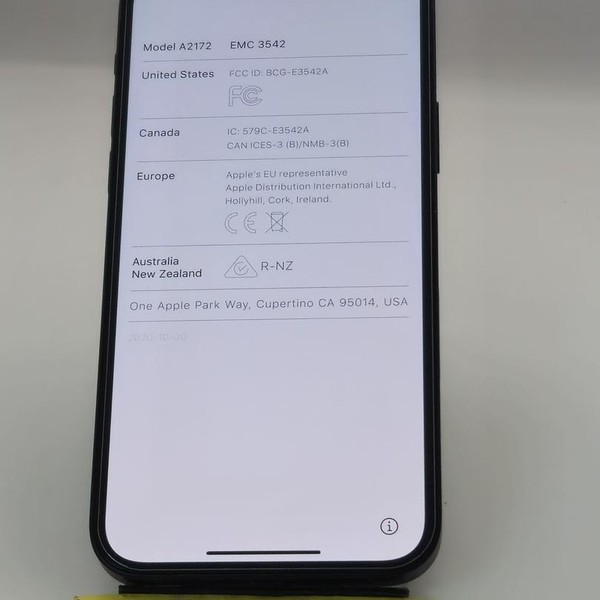 Apple iPhone 12 - Unlocked, 64 GB, Black, A2172