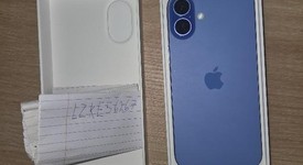 Mint
													Apple iPhone 16 Plus - Unlocked, Ultramarine, 128 GB, A3082, photo 1 of 8