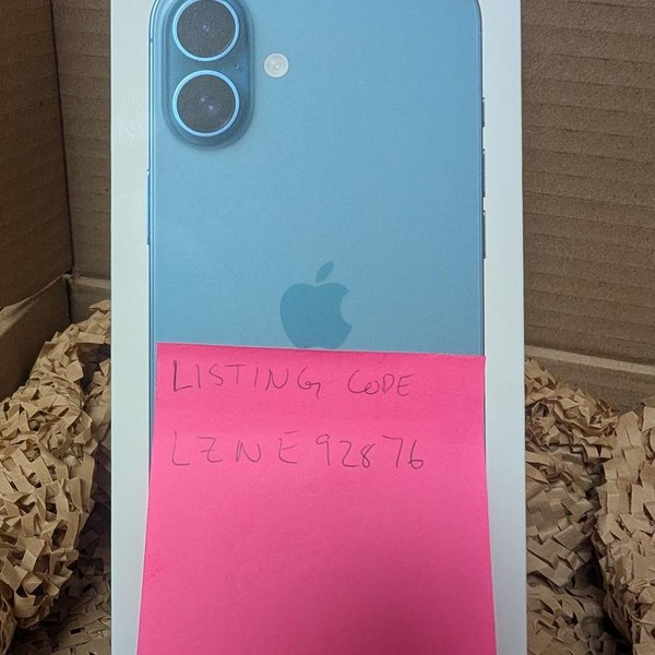 Apple iPhone 16 Plus - Unlocked, 256 GB, Teal, A3082