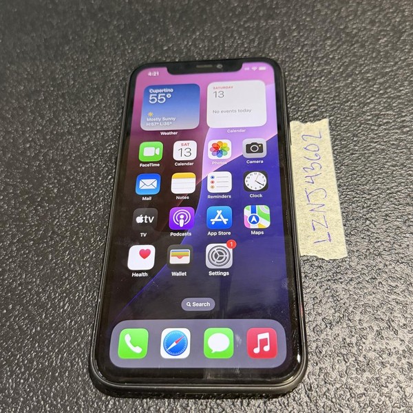 Apple iPhone 11 - T-Mobile, 64 GB, Black, A2111