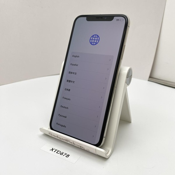 Apple iPhone X - Unlocked, 256 GB, Silver, A1901, GSM