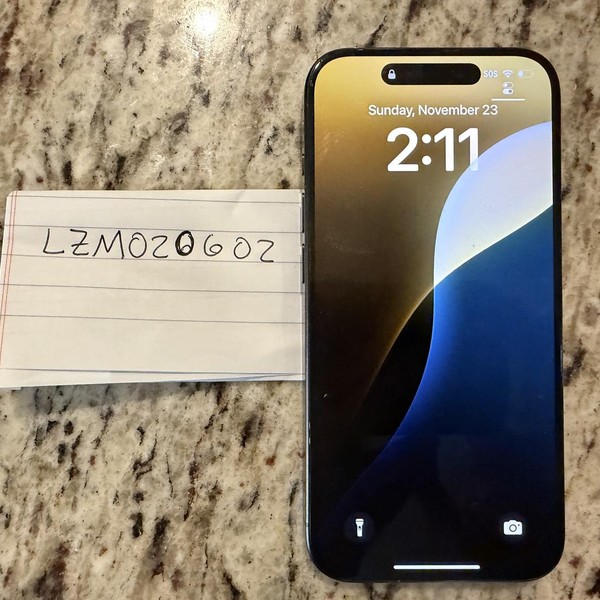 Apple iPhone 15 Pro - Unlocked, 128 GB, Black, A2848