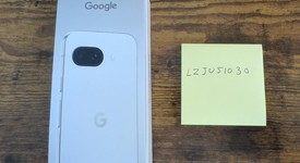New
													Google Pixel 9a - Unlocked, Porcelain, 128 GB, 8 GB, photo 1 of 3