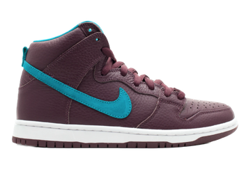 Nike SB Dunk High Deep Burgundy Aquamarine for sale
