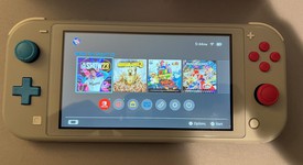 Good
													Nintendo Switch Lite - Gray, Zacian and Zamazenta Edition, photo 4 of 11