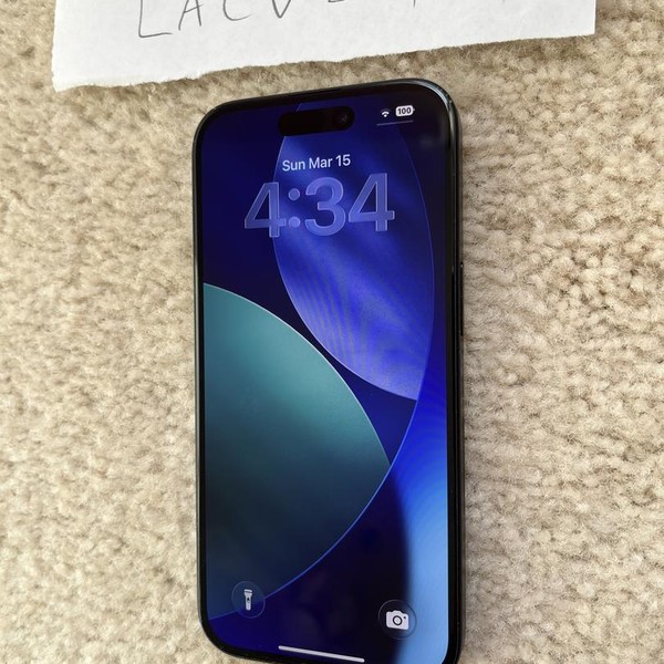 Apple iPhone 15 - Unlocked, 128 GB, Black, A2846