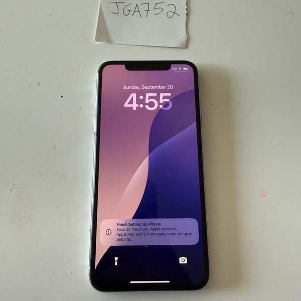 Apple iPhone 11 Pro Max - Unlocked, 256 GB, Silver, A2161