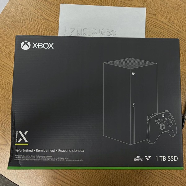 Xbox Series X (2020) - 1 TB, Black, standard