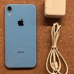 Good Apple iPhone Xr - Unlocked, 256 GB, Blue, A1984