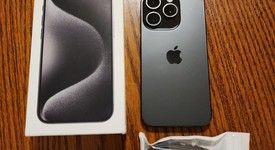 Good
													Apple iPhone 15 Pro - Unlocked, Black, 128 GB, A2848, photo 2 of 10