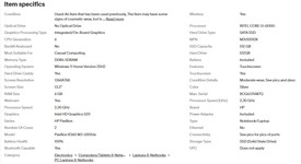 Good
													HP Pavilion Laptop, photo 4 of 18