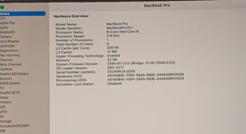 Good
													MacBook Pro 2018 (With Touch Bar) - 15" - I9, Gray, 1 TB, 32 GB, photo 4 of 9