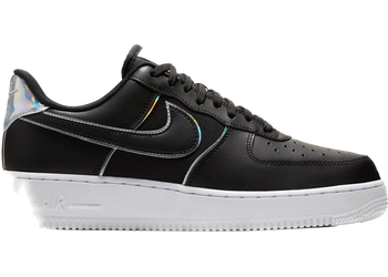 Nike Air Force 1 Low Black Iridescent Outline for sale