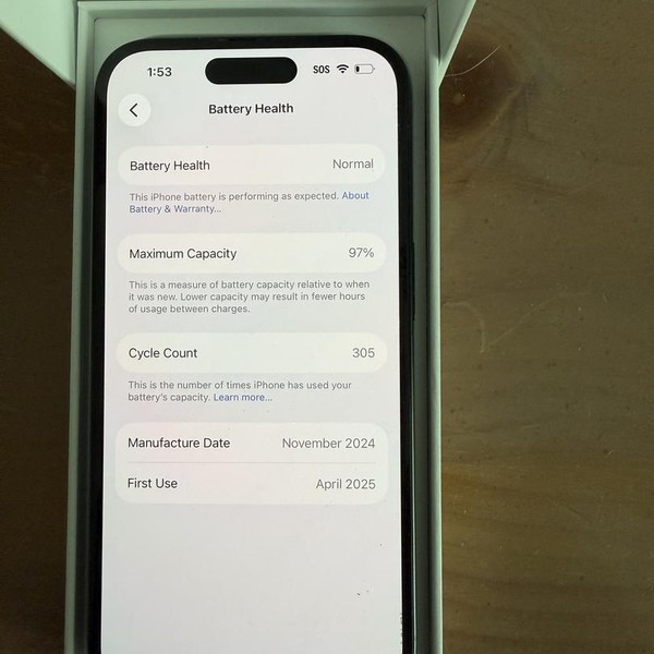 Apple iPhone 16 - Unlocked, 128 GB, Black, A3081