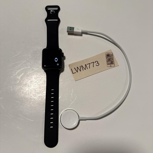 Apple Watch Series 3 38mm - Unlocked, Black, A1860, Stainless