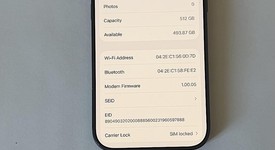 Good
													Apple iPhone 17 Pro - Verizon, Deep Blue, 512 GB, A3256, photo 5 of 15