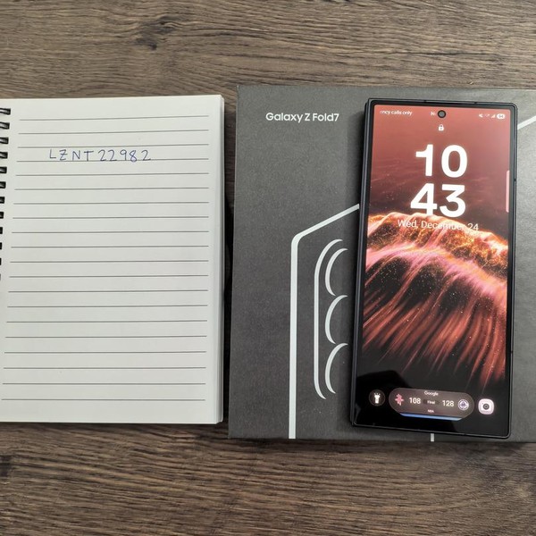 Samsung Galaxy Z Fold7 - Unlocked, 256 GB, Jetblack, 12 GB, SM-F966U1