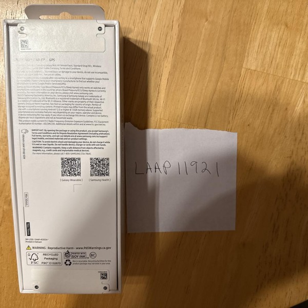 Samsung Galaxy Watch8 - Wi-Fi, Graphite, SM-L330, 44mm