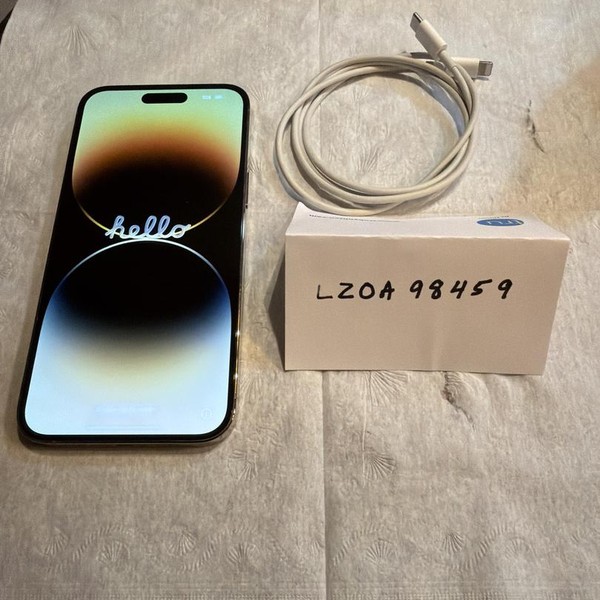 Apple iPhone 14 Pro Max - Unlocked, 256 GB, Gold, A2651