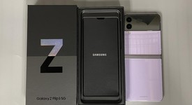 Mint
													Samsung Galaxy Z Flip3 5G - Unlocked, Lavender, 128 GB, 8 GB, SM-F711U1, photo 1 of 4