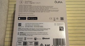 New
													Oura Ring Gen 4 - Brushed Silver, Size 9, photo 3 of 4