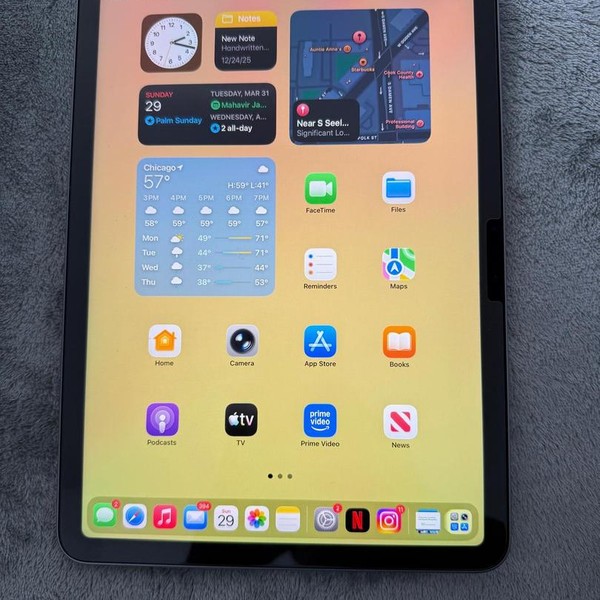 Apple iPad Air 11 inch (M3) 2025 - Wi-Fi, 256 GB, Gray, A3266