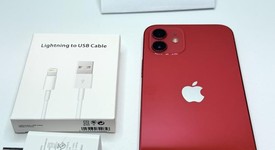 Good
													Apple iPhone 12 - Unlocked, Red, 128 GB, A2172, photo 4 of 4
