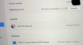 Good
													MacBook Pro Late 2023 (M3) - 16" - Apple M3 Pro 12-core, Black, 512 GB, 18 GB, 18-core GPU, photo 1 of 12