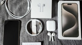 Good
													Apple iPhone 15 Pro Max - Verizon, Natural, 256 GB, A2849, photo 1 of 11