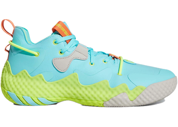 adidas Harden Vol. 6 Pulse Aqua Solar Yellow for sale