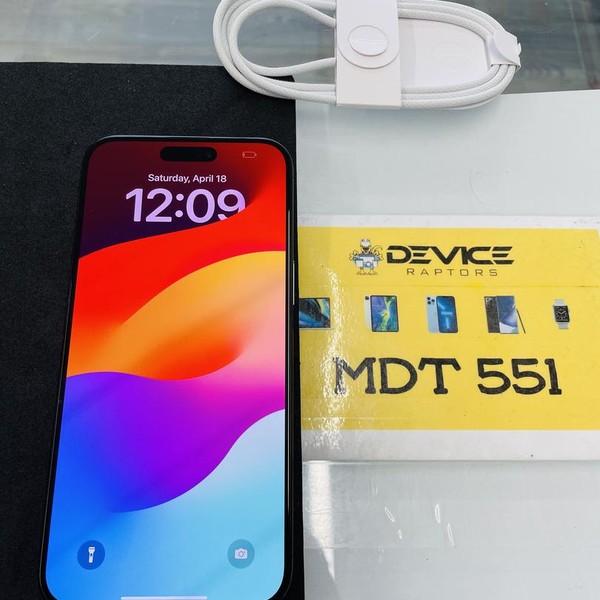 Apple iPhone 15 Pro Max - AT&T, 256 GB, Black, A2849