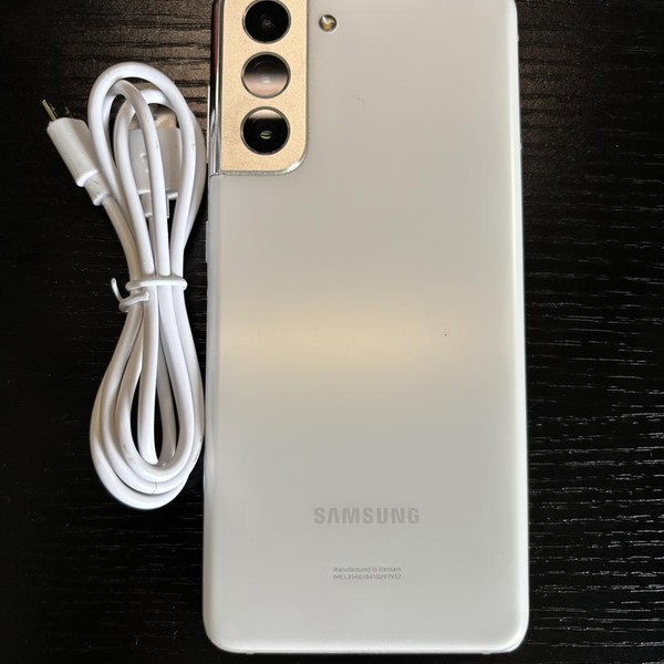 Samsung Galaxy S21 5G - Unlocked, 128 GB, White, 8 GB, SM-G991U1