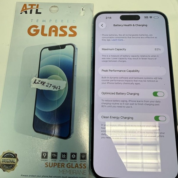 Apple iPhone 14 Pro Max - Unlocked, 256 GB, Silver, A2651