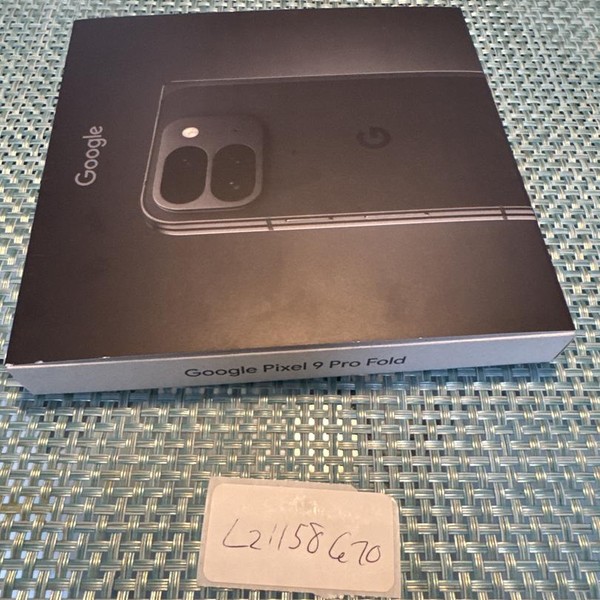 Google Pixel 9 Pro Fold - Unlocked, 512 GB, Obsidian, GGH2X