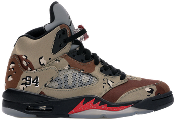 Jordan 5 Retro Supreme Desert Camo for sale