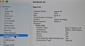 Good
													MacBook Air 2020 - 13" - Apple M1, Gray, 256 GB, 8 GB, photo 5 of 9