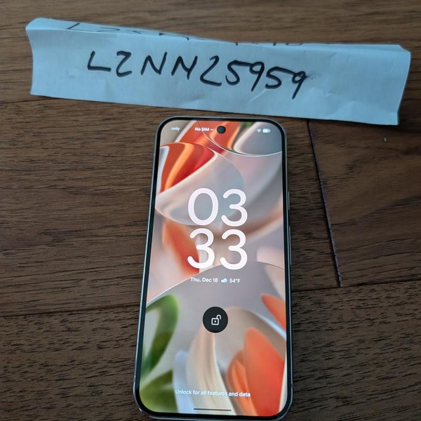 Google Pixel 9 Pro - Unlocked, 128 GB, Porcelain, 16 GB, GR83Y