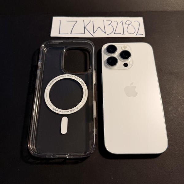 Apple iPhone 16 Pro - Unlocked, 1 TB, White, A3083