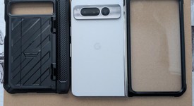 Google Pixel Fold - Unlocked, Porcelain, 256GB, 12GB, G9FPL