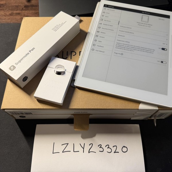 Supernote A5 X2 Manta - 32 GB, White